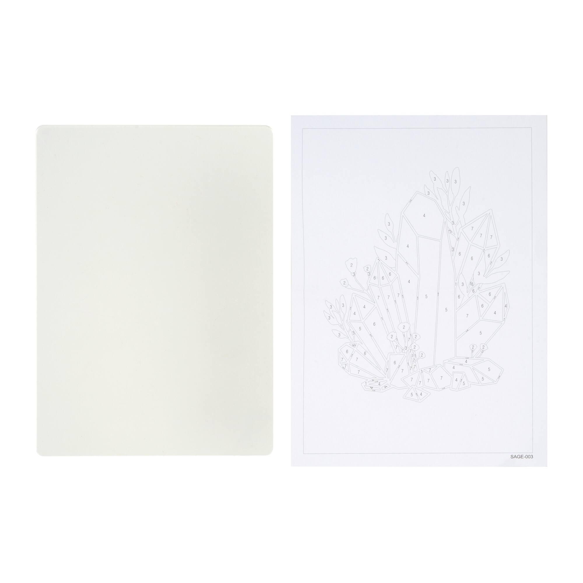 5" x 7" Celestial Paint-by-Number Acrylic Surface Kit by Artist's Loft®